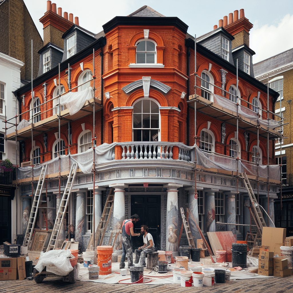 House renovation in Covent Garden