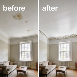Ceiling repair in London