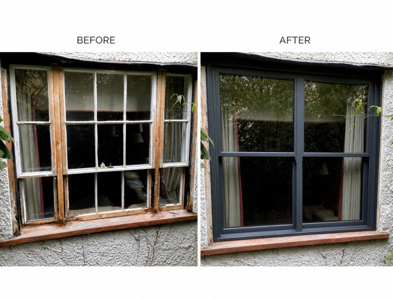 🪟 Window Frame Upgrade — Before & After!