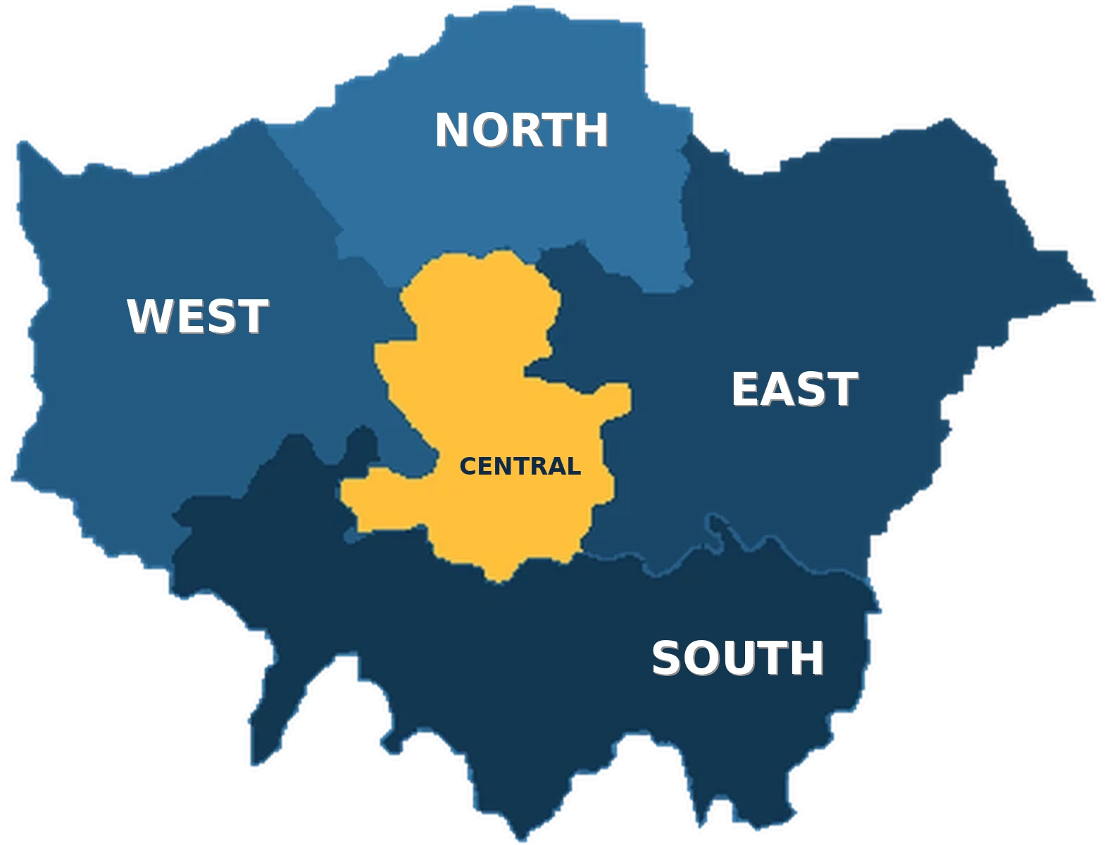 London Zones Coverage